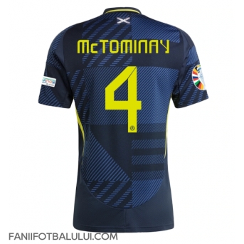 Scoția Scott McTominay #4 Tricou Fotbal Replică European 2024 Barbati Acasa